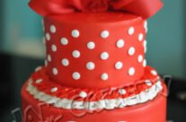 Mickey and Minnie cake for a joint party