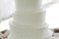 Wedding Topsy Cake